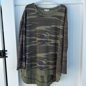 Z Supply Camo Weekender Tunic